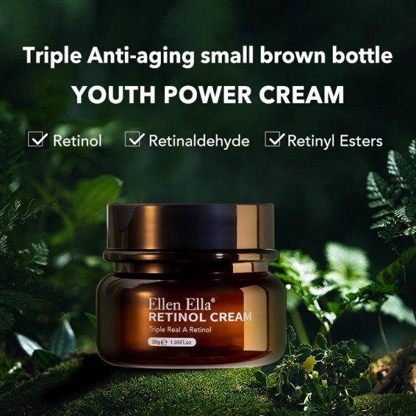 RM98 for 2pcs - Captain Cream Magic Retinol Anti-Aging Face Cream - 10 years younger secret - Remove wrinkles, fine lines, fade dark spots