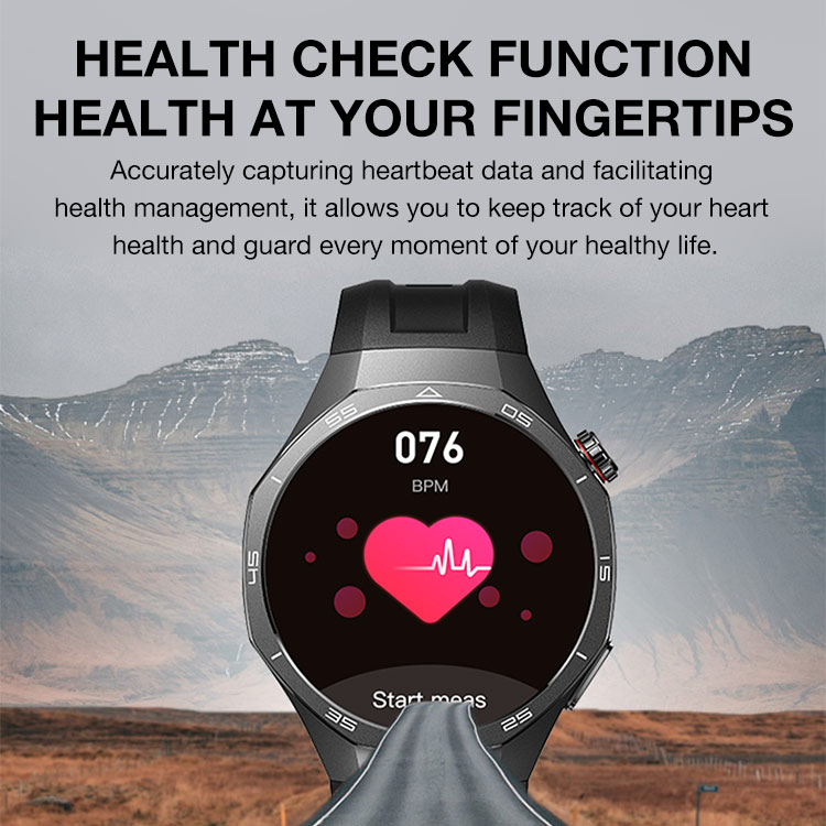 Mid-year promo 40% off -  One year warranty - Upgrade GT5 Pro Max Blood Sugar Smartwatch with Blood Pressure and Sleep Fitness Tracker